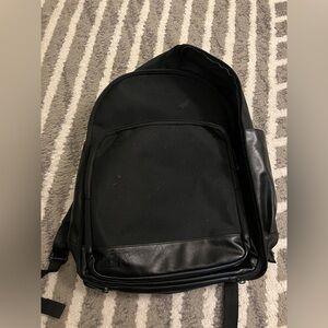 BEIS Classic Black Backpack